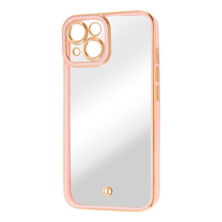 デジタルアルキミスト TPUソフトケース メタリック Cleour ピンク/ゴールド iPhone 14_1