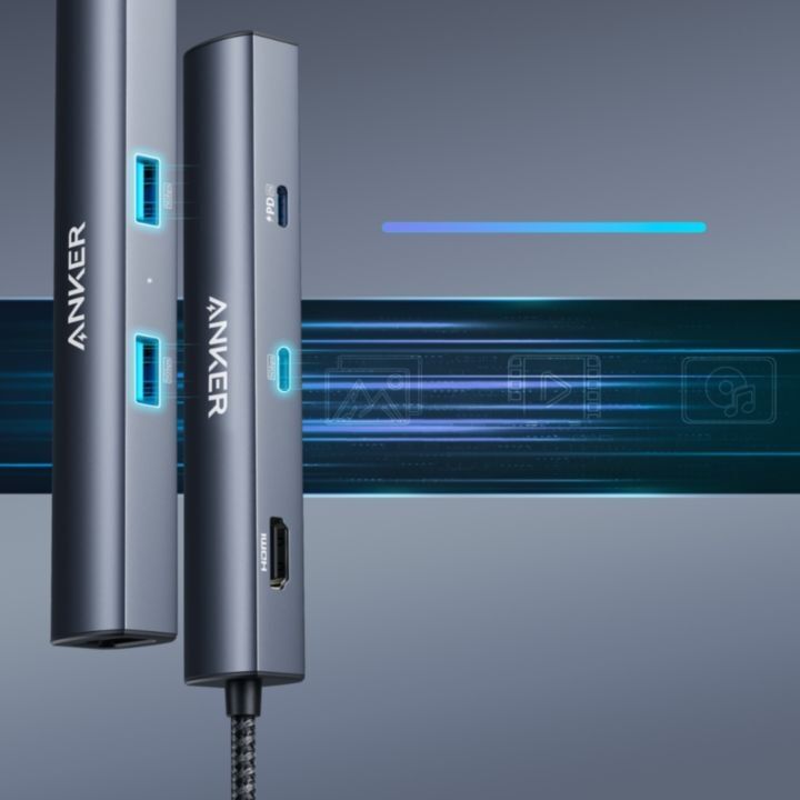 Anker PowerExpand 6-in-1 USB-C PD イーサネット ハブ