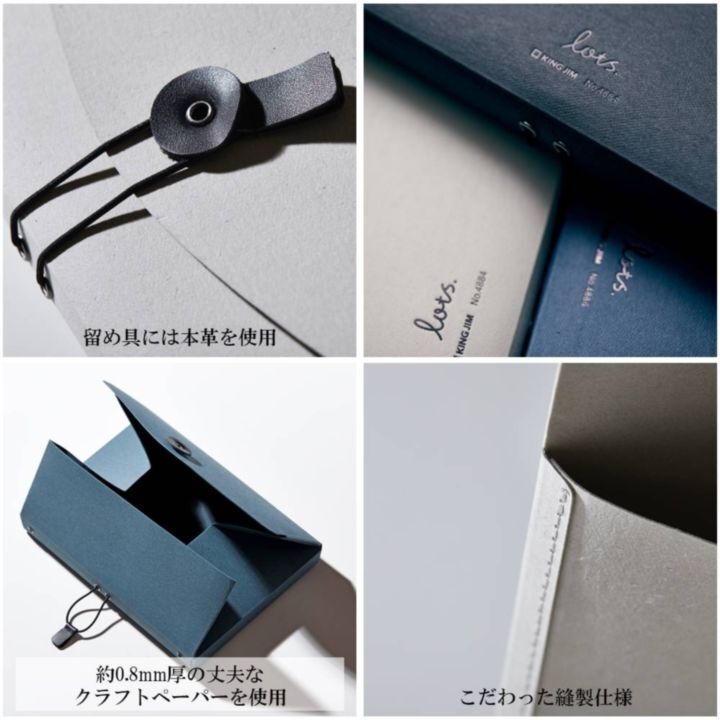キングジム ロッツ フルオープンケース A5