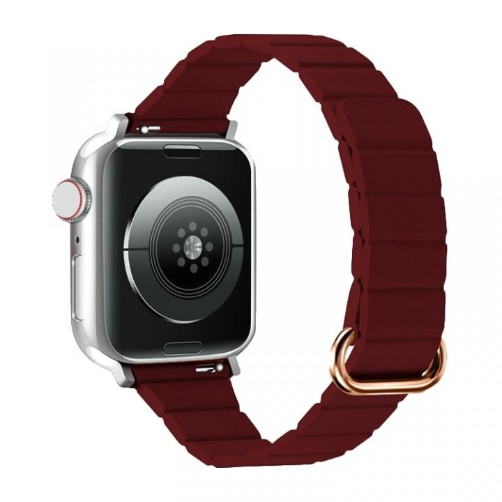 Esalta マグネットループ Magnete AppleWatchバンド 38/40/41mm ワインレッド_1