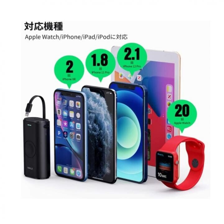 iWALK Apple Watch充電器