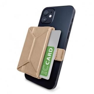 MAGKEEP 磁気吸着カードポケットソフトレザー スタンド機能付き iPhone12シリーズ用