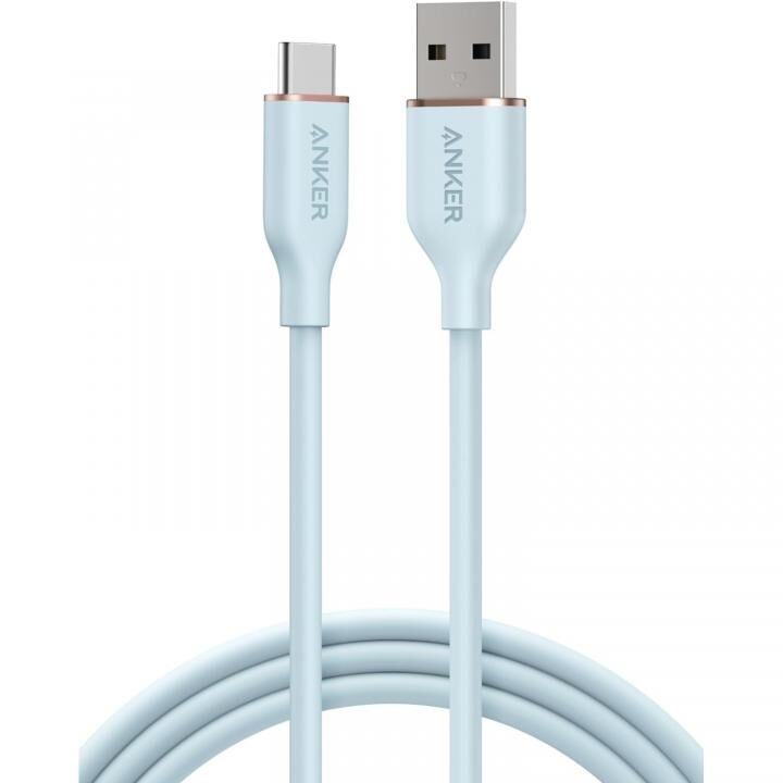 Anker USB-C & USB-A ケーブル (Flow) 1.8m アイスブルー【10月下旬】_1