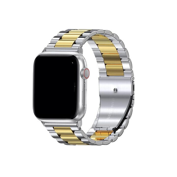 トラッフル クラシックバンド オイスター シルバー/ゴールド AppleWatch 42/44/45/49mm_1