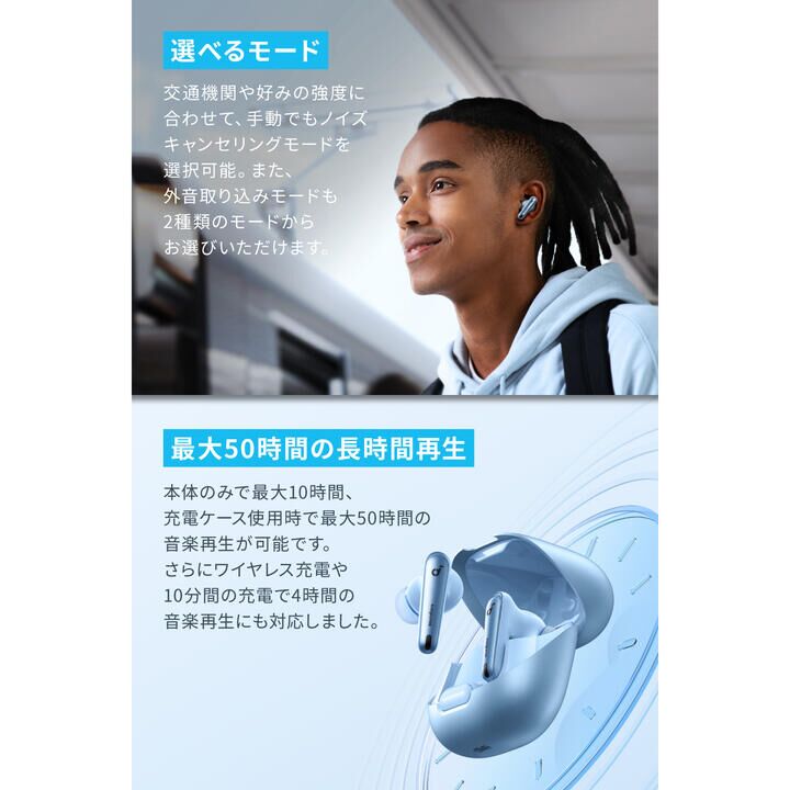 Anker Soundcore Liberty 4 NC 完全ワイヤレスイヤホン
