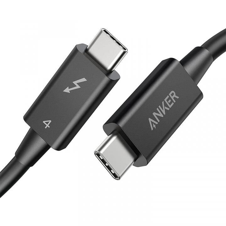 Anker USB-C & USB-C Thunderbolt 4 100W ケーブル ブラック【10月下旬】_1