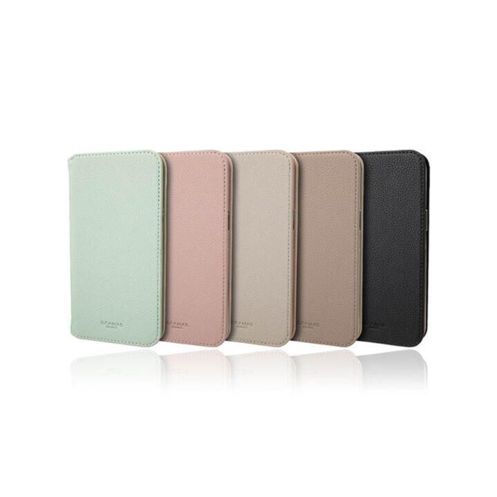GRAMAS COLORS シュリンク PUレザー フォリオケース iPhone 14 Pro Max