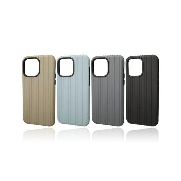 GRAMAS COLORS リブ ハイブリッドケース マット iPhone 14 Pro Max