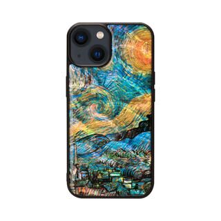 天然貝ケース ビンテージポスター iPhone 15