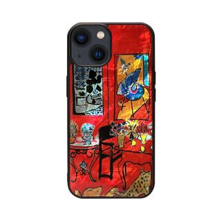天然貝ケース ビンテージポスター iPhone 15