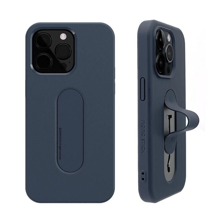 Mag Grip フラットケース ネイビー iPhone 15 Pro_1