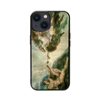 天然貝ケース ビンテージポスター iPhone 15