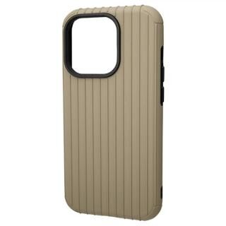 GRAMAS COLORS リブ ハイブリッドケース チャコール iPhone 14 Pro