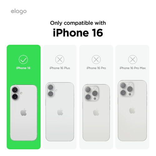 elago HYBRID CASE iPhone16 Clear