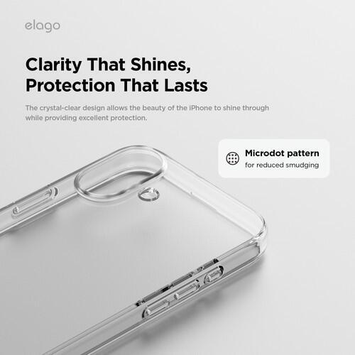 elago HYBRID CASE iPhone16 Clear
