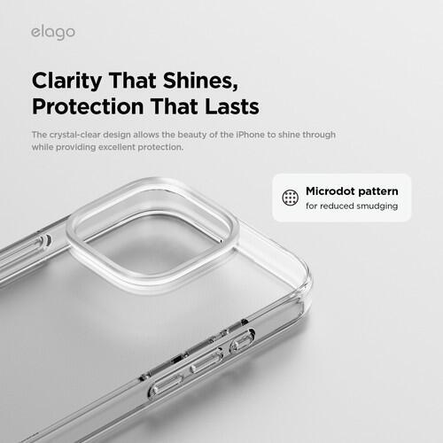 elago HYBRID CASE iPhone16 Pro Clear