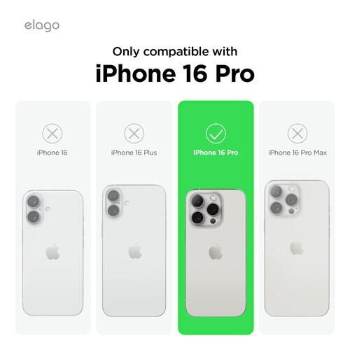 elago HYBRID CASE iPhone16 Pro Clear