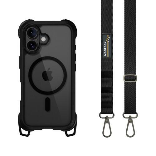 MagEasy Odyssey +Strap M iPhone16 Leather Black_1