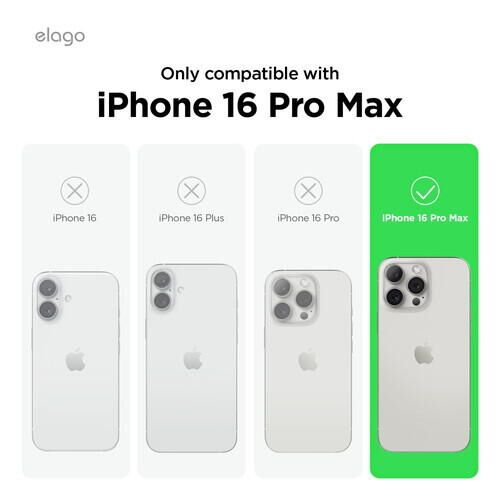 elago HYBRID CASE iPhone16 Pro Max Clear