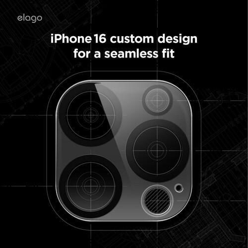 elago CAMERA LENS PROTECTOR iPhone16 Pro Max / iPhone16 Pro Clear