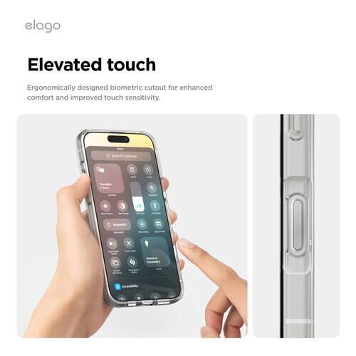 elago HYBRID CASE iPhone16 Clear