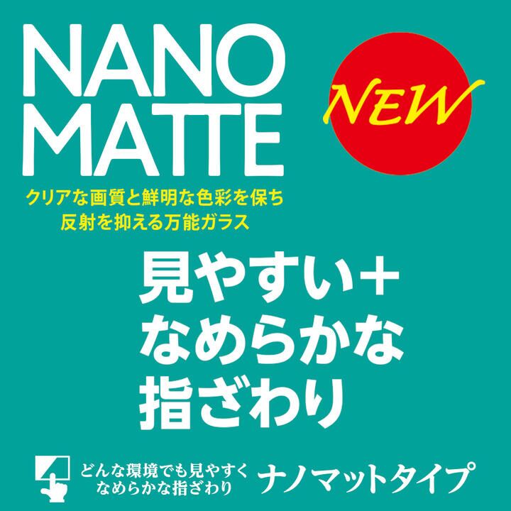 High Grade Glass Screen Protector iPhone 16 Pro Max ナノマット