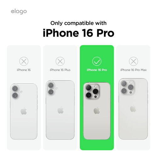 elago MAGNETIC SILICONE CASE iPhone16 Pro