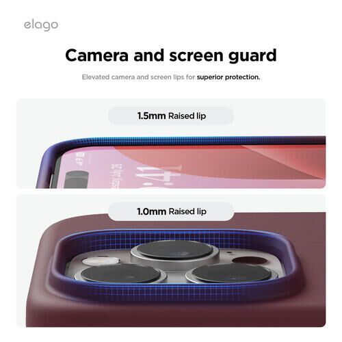 elago MAGNETIC SILICONE CASE iPhone16 Pro