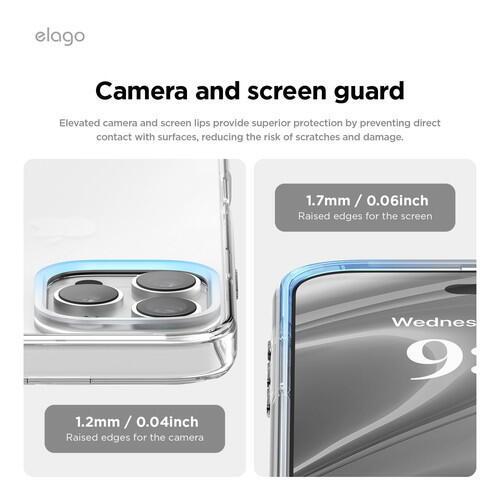 elago HYBRID CASE iPhone16 Pro Max Clear