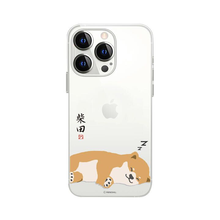 しばたさんクリアケース 昼寝 iPhone 13 Pro_1