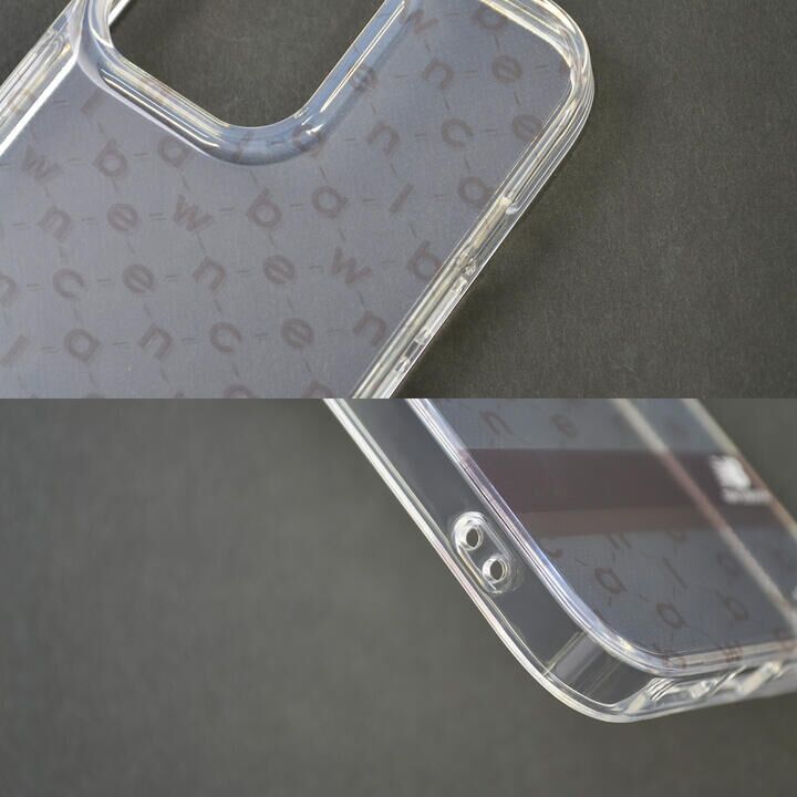 New Balance TPUクリアケース モノグラム iPhone 13 Pro