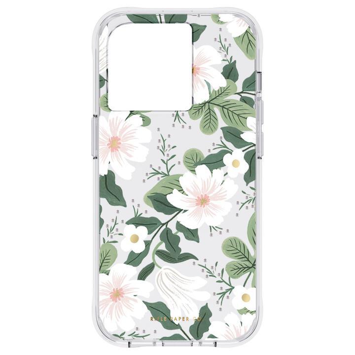 Rifle Paper Co. Willow 抗菌・3.0m落下耐衝撃 iPhone 14 Pro_1