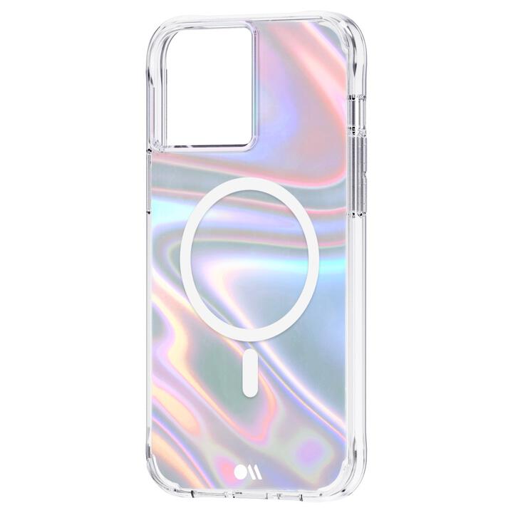 Case-Mate 抗菌・3.0m落下耐衝撃 Soap Bubble Iridescent MagSafe対応 iPhone 13 Pro Max