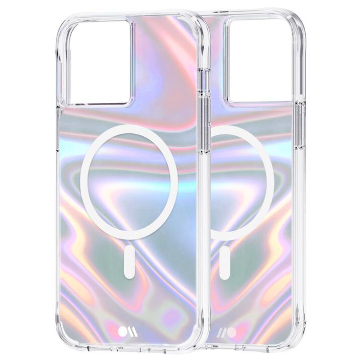 Case-Mate 抗菌・3.0m落下耐衝撃 Soap Bubble Iridescent MagSafe対応 iPhone 13 Pro Max
