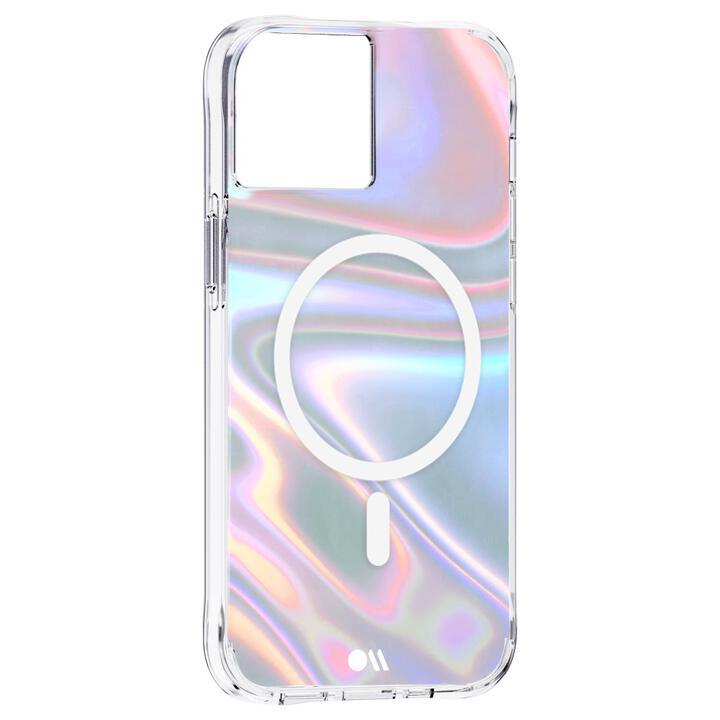 Case-Mate 抗菌・3.0m落下耐衝撃 Soap Bubble Iridescent MagSafe対応 iPhone 13