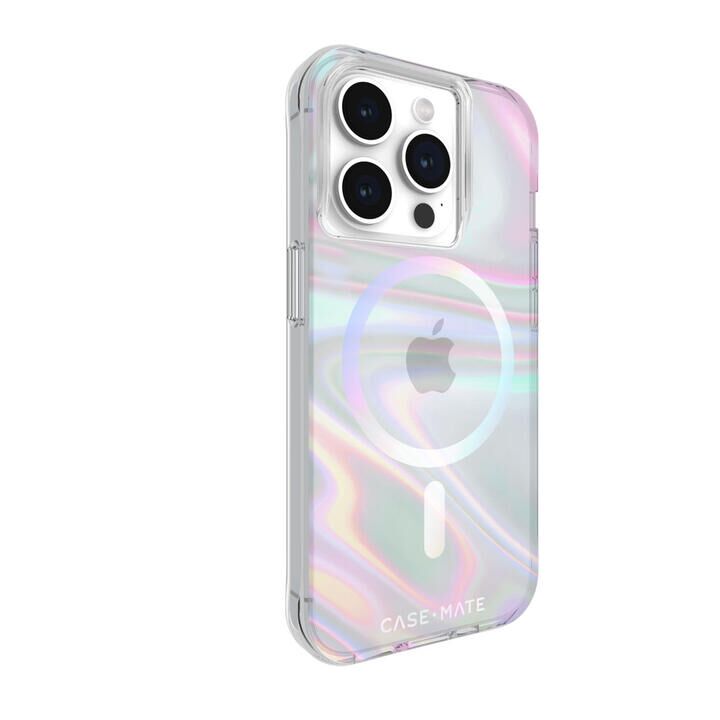 Case-Mate Soap Bubble リサイクルプラスチック Iridescent iPhone 15 Pro