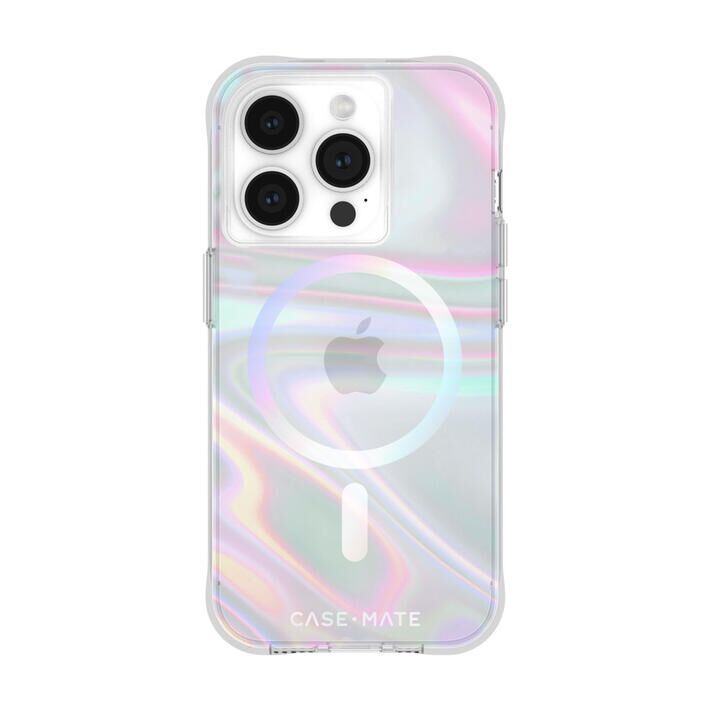 Case-Mate Soap Bubble リサイクルプラスチック Iridescent iPhone 15 Pro_1