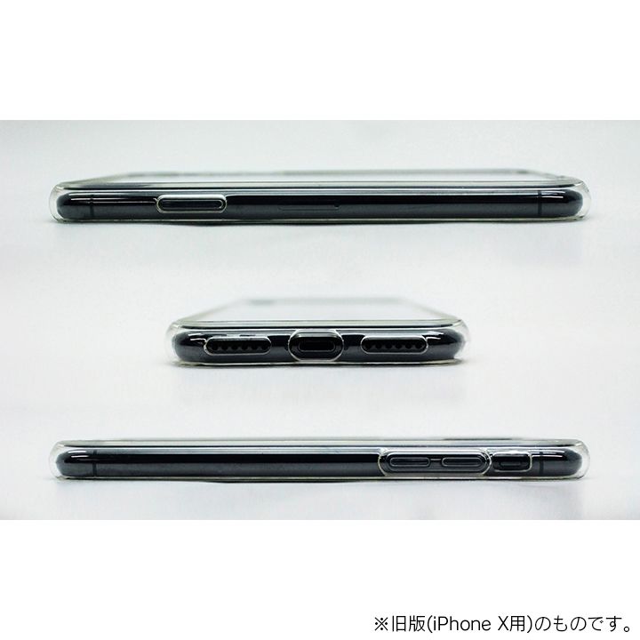 A+ 背面強化ガラス×TPUハイブリッドケース Clear Panel Case3 for iPhone XR