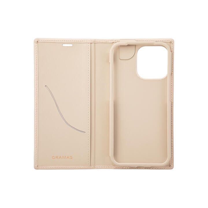 GRAMAS Italian Genuine Leather Book Case 手帳型レザーケース iPhone 13 Pro