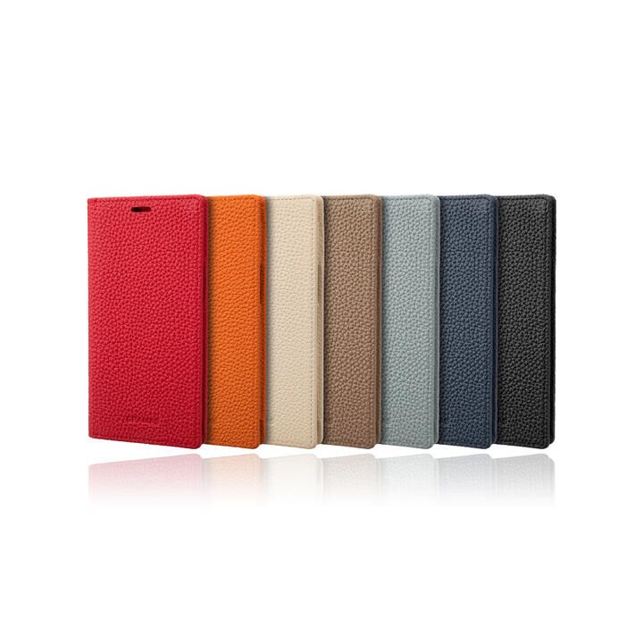 GRAMAS Shrunken-calf Leather Book Case 手帳型レザーケース iPhone 13 mini
