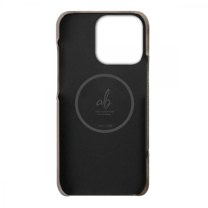 ABBI SIGNATURE シュランケンカーフ MagSafe対応バックカバー iPhone 16 Pro Max