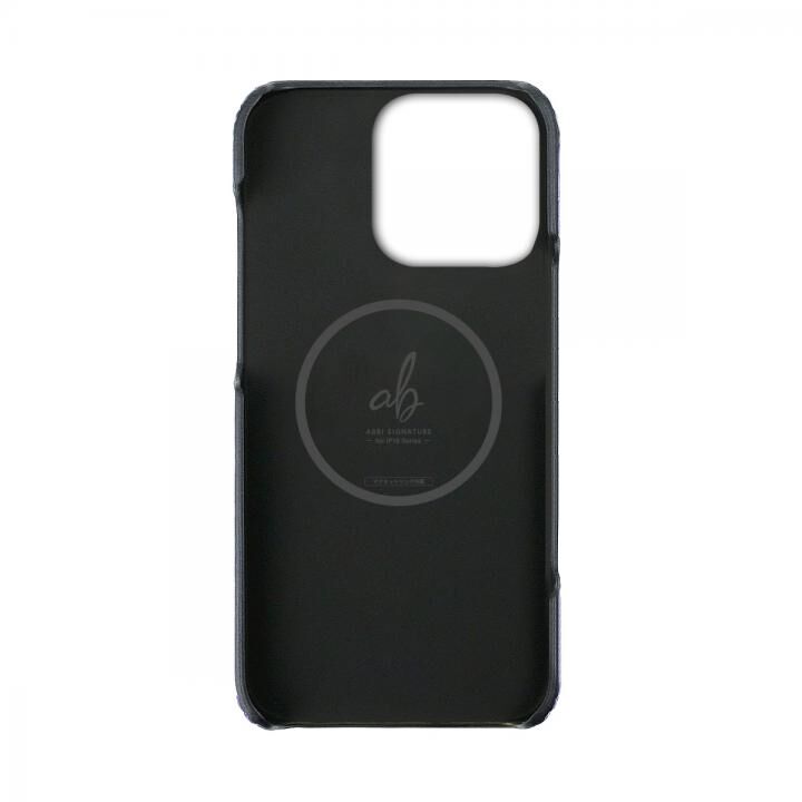 ABBI SIGNATURE LIPARI イタリアンレザー MagSafe対応バックカバー iPhone 16 Pro