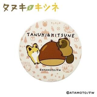 タヌキとキツネ MagSafe対応ワイヤレス充電器 パターンA