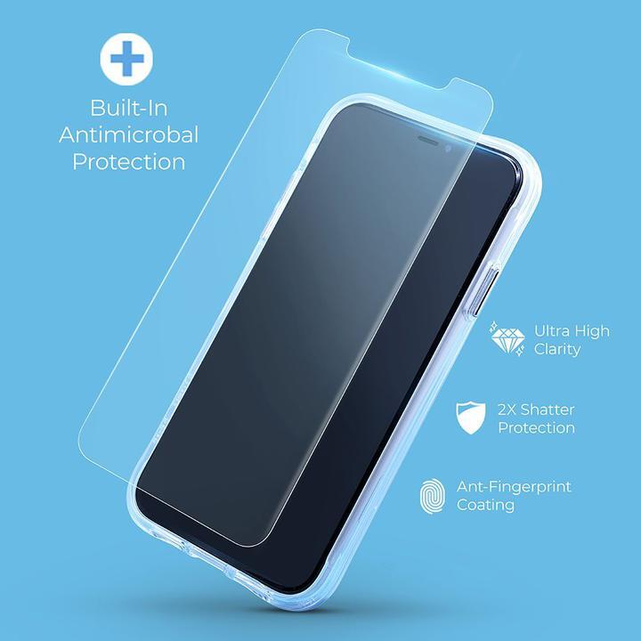 Case-Mate 抗菌・超強化 ウルトラガラスフィルム CleanScreenz Antimicrobial iPhone 12 mini