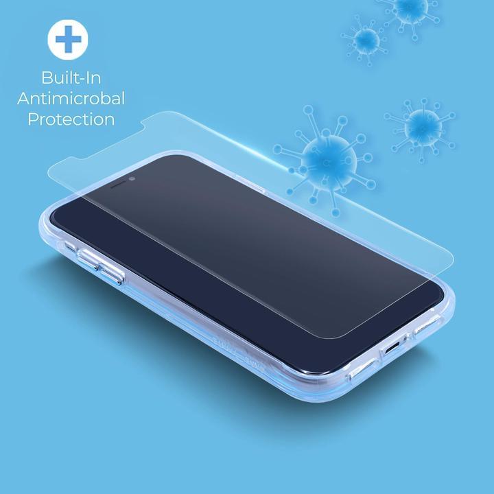 Case-Mate 抗菌・超強化 ウルトラガラスフィルム CleanScreenz Antimicrobial iPhone 12 mini_1