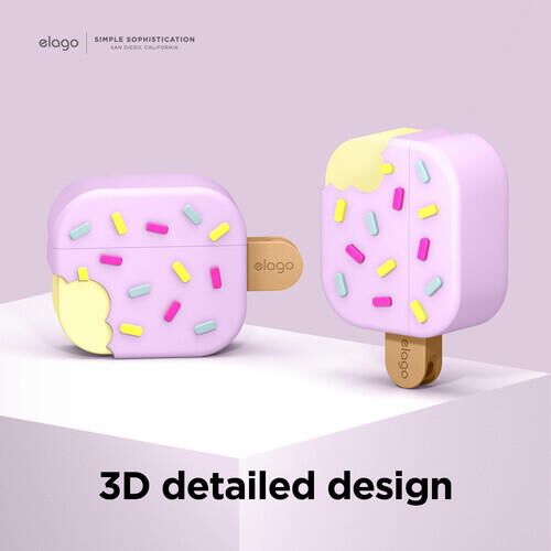 elago ICE CREAM AirPods 3 Lavender