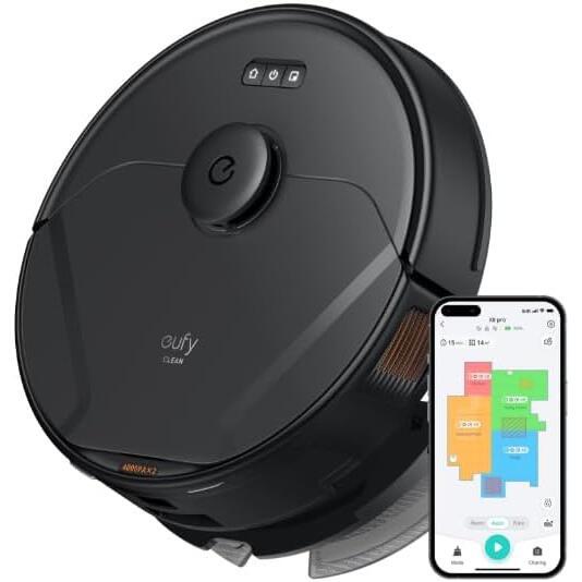 Anker Eufy Clean X8 Pro ロボット掃除機 ブラック_1