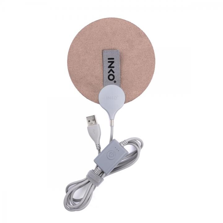 INKO USB ハンドウォーマー スエード ローズウッド_1