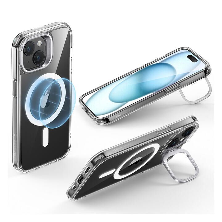 ESR Classic スタンド付きハイブリッドケース iPhone 15