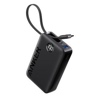 Anker Power Bank (20000mAh, 22.5W, Built-In USB-C ケーブル)